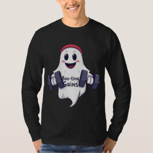 Camiseta Pesos de elevação do fantasma
