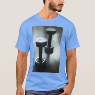 Camiseta Pesos de metal para ginástica de Dumbbell no ginás