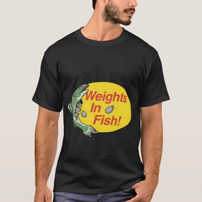 Camiseta Pesos Em Peixes (Frente)