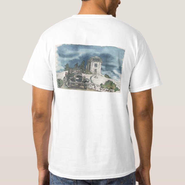 Camiseta Pesquisa de isolamento (Verso)