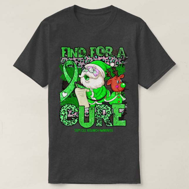 Camiseta Pesquisa em Células-Tronco Celebração Células-Tron (Frente do Design)