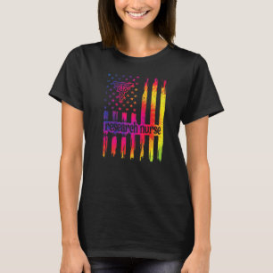 Camiseta Pesquisa Enfermeira Pesquisa Sobre Bandeiras Dos E
