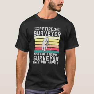 Camiseta Pesquisa Reformada por Levantamento da Vintagem Re