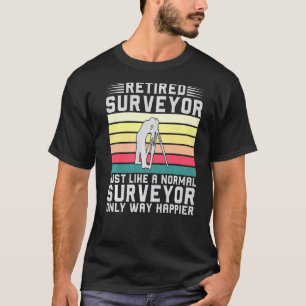 Camiseta Pesquisa Reformada por Levantamento da Vintagem Re