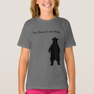 Camiseta Pesquisador do urso dos jovens