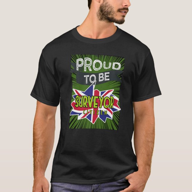 Camiseta Pesquisador orgulhoso cidadão Trabalhador profissi (Frente)