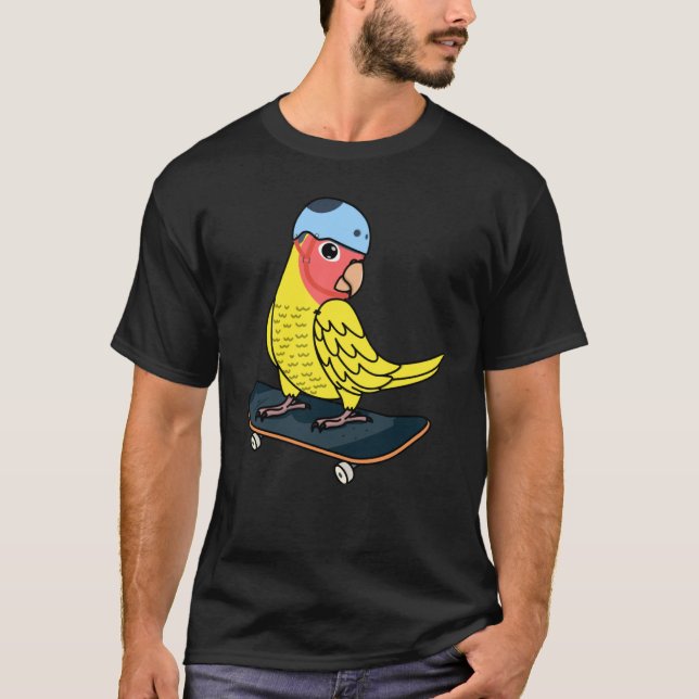 Camiseta Pêssego do Skate I Peach encarado como Lutino Amar (Frente)