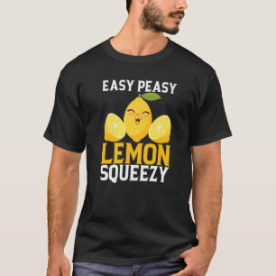 Camiseta Pêssego Fácil, Limão com Limonada