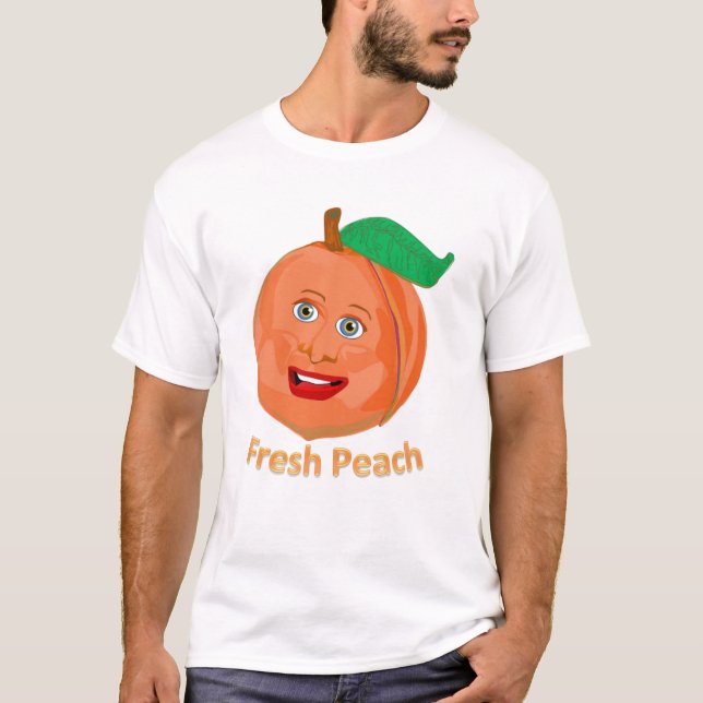 Camiseta Pêssego fresco (Frente)