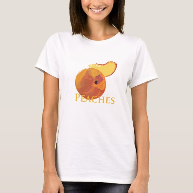 Camiseta Pêssegos aveludado (Frente)