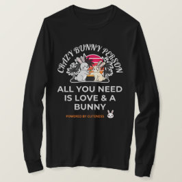 Camiseta Pessoa Coelha Louca