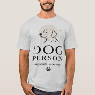 Camiseta Pessoa de Cachorro - Menos Pessoas Mais Cachorros 