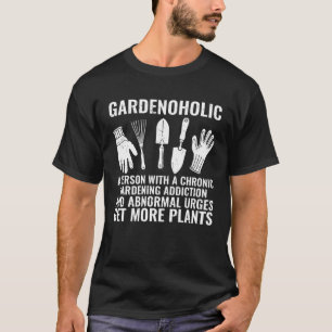 Camiseta Pessoa do Jardim com Vício Crônico em Jardinagem