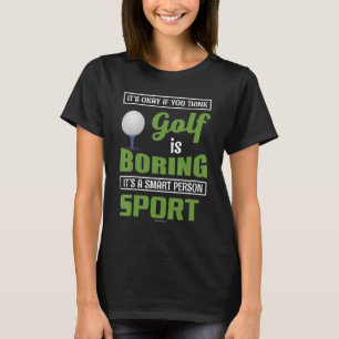 Camiseta Pessoa Esportiva Inteligente e Chata Gofl