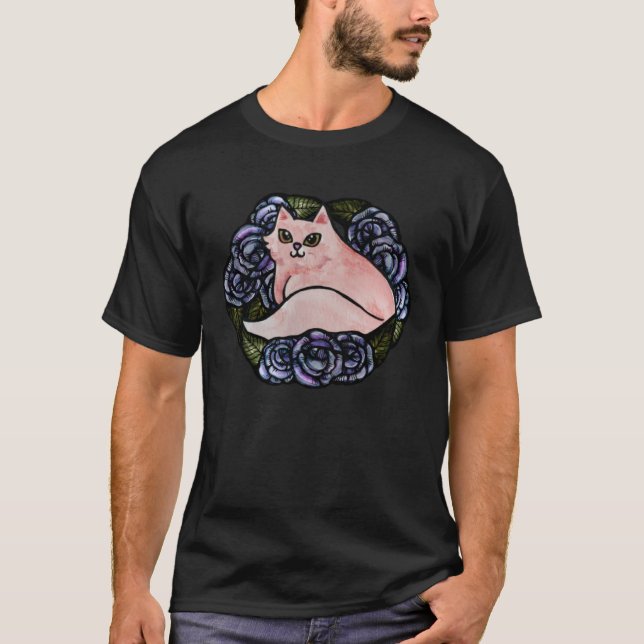 Camiseta Pessoa Gato  1 (Frente)