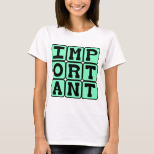Camiseta Pessoa Importante, Especial