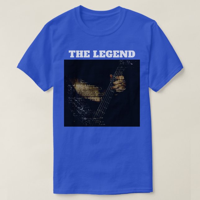 Camiseta Pessoa Mítica A Legenda (Frente do Design)