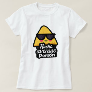Camiseta Pessoa Não Média Nacho – Nachos Legais Engraçados