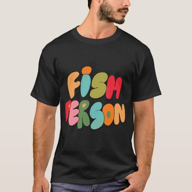 Camiseta Pessoa Peixe (Versão A) (Frente)