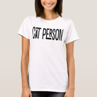 Pessoa Simples de Gato Moderna Tipografia Amante d