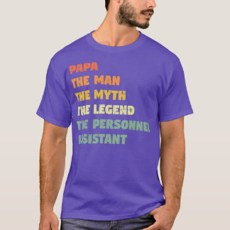 Camiseta Pessoal Assistente Engraçado Presente para Pessoal