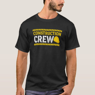 Camiseta Pessoal de Construção e Trabalhadores Rodoviários