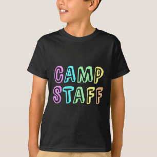 Camiseta Pessoal Divertido do Acampamento Crianças Equipe d