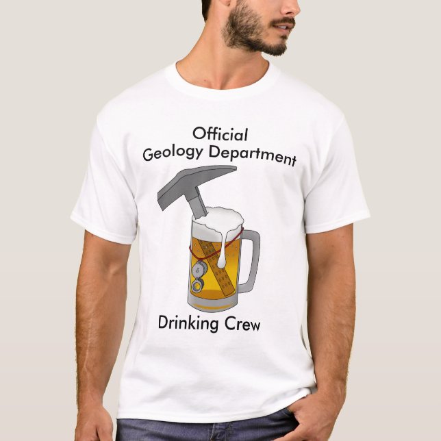 Camiseta Pessoal do Departamento de Geologia Oficial do Beb (Frente)