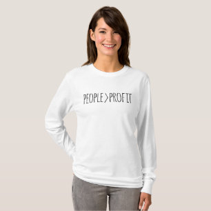 Camiseta Pessoas acima do Lucro
