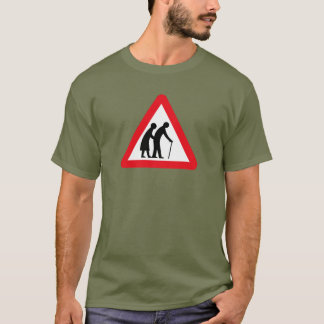 Camiseta Pessoas adultas (1), sinal de tráfego, Reino Unido