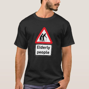 Camiseta Pessoas adultas (2), sinal de tráfego, Reino Unid
