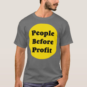 Camiseta Pessoas Antes do Lucro