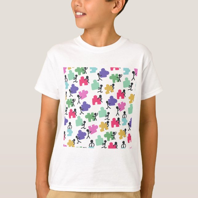 Camiseta pessoas autistas (Frente)