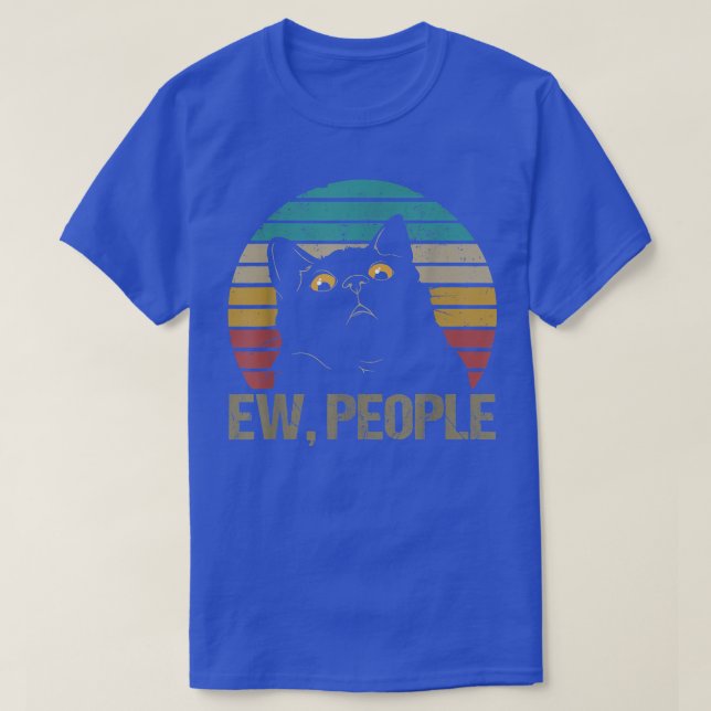 Camiseta Pessoas Cat Ew  (Frente do Design)