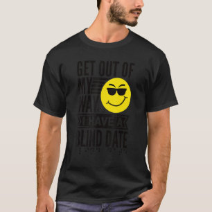 Camiseta Pessoas cegas Humor Braille Reader Cego Cara Humor