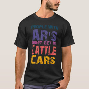 Camiseta Pessoas com AR não chegam em carros de gado