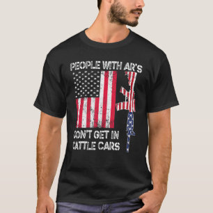 Camiseta Pessoas Com Ar's Não Entram Em Vagões De Gado 10