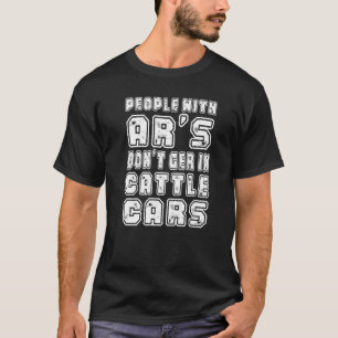 Camiseta Pessoas Com Ar's Não Entram Em Vagões De Gado 2
