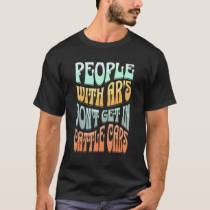 Camiseta Pessoas Com Ar's Não Entram Em Vagões De Gado Sarc