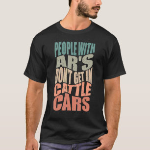 Camiseta Pessoas com Nariz não Entram em Vagões de Gado Sa