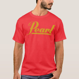 Camiseta Pessoas Como Esta Design Pearl Drum Dourado Editio