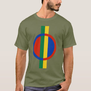 Camiseta Pessoas da bandeira de Sami