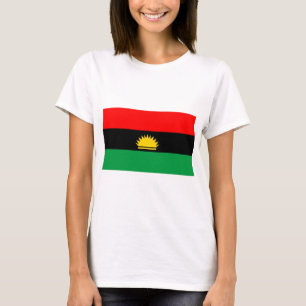 Camiseta Pessoas da bandeira étnica da minoria da repúbli