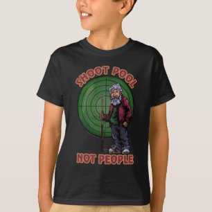 Camiseta Pessoas da piscina do tiro não