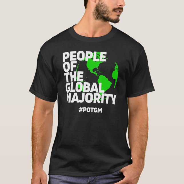 Camiseta Pessoas Da Potgm Maioritária Global (Frente)