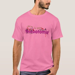 Camiseta Pessoas da vara da veia de Phlebotomist "nós somos