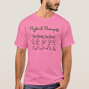 Camiseta pessoas da vara do terapeuta do physicall