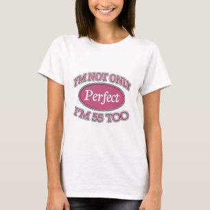Camiseta Pessoas de 55 anos perfeitas