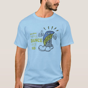 CAMISETA PESSOAS DE AJUDA DO T-SHIRT DA DANÇA