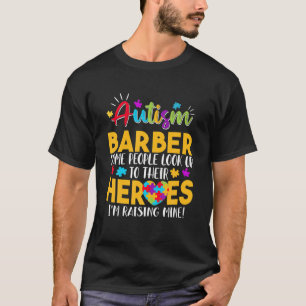 Camiseta Pessoas De Barber Autismo Procuram Seus Heroicos A